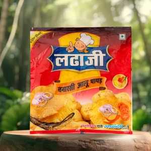 ladha ji banarsi aloo papad